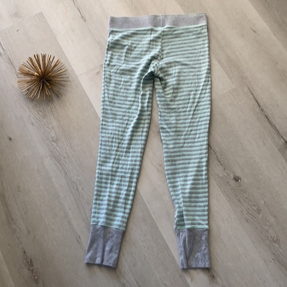 Victoria’s Secret Termal PJ’s teal gray metallic shimmer size XS cozy sleep - Picture 16 of 16